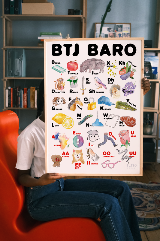 BTJ BARO. Size 50x70cm